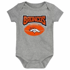 Outerstuff Infant Orange/Navy/Heathered Gray Denver Broncos 3-Pack Game On Bodysuit Set 11 Outerstuff Infant Orange/Navy/Heathered Gray Denver Broncos 3-Pack Game On Bodysuit Set -Outerstuff shop unnamed file 3011