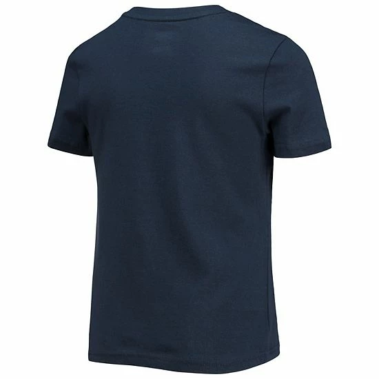 Outerstuff Girls Youth Navy Atlanta Braves Team Fly The Flag T-Shirt 6 Outerstuff Girls Youth Navy Atlanta Braves Team Fly The Flag T-Shirt - Image 4