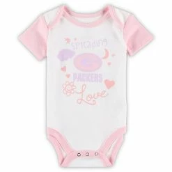 Outerstuff Girls Newborn & Infant White Green Bay Packers Spreading Love Bodysuit And Tutu Leggings Set -Outerstuff shop unnamed file 3063