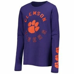 Outerstuff Youth Orange/Purple Clemson Tigers Love Of The Game T-Shirt Combo Pack -Outerstuff shop unnamed file 3069