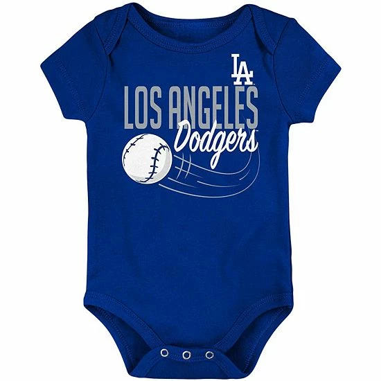 Outerstuff Newborn & Infant Mookie Betts Royal Los Angeles Dodgers Slugger Name & Number Bodysuit 5 Outerstuff Newborn & Infant Mookie Betts Royal Los Angeles Dodgers Slugger Name & Number Bodysuit - Image 3