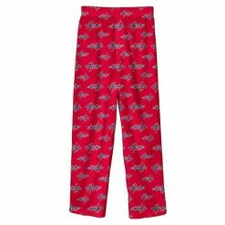 Outerstuff Youth Red Washington Capitals Team Logo Printed Pajama Pants