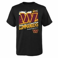 Outerstuff Youth Washington Commanders Black Rowdy T-Shirt