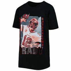 Outerstuff Youth Tom Brady Black Tampa Bay Buccaneers Play Action Graphic T-Shirt -Outerstuff shop unnamed file 3132