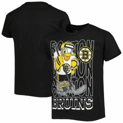 Outerstuff Youth Black Boston Bruins Disney Donald Duck Three-Peat T-Shirt -Outerstuff shop unnamed file 3149