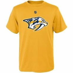 Outerstuff Youth Filip Forsberg Gold Nashville Predators Player Name & Number T-Shirt -Outerstuff shop unnamed file 3183