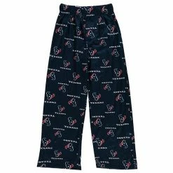 Outerstuff Houston Texans Youth All Over Print Lounge Pants - Navy Blue