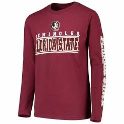 Outerstuff Youth Garnet Florida State Seminoles Transition Two-Hit Long Sleeve T-Shirt -Outerstuff shop unnamed file 3202