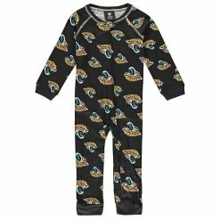 Outerstuff Toddler Black Jacksonville Jaguars Piped Raglan Full-Zip Jumper