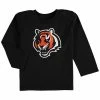 Outerstuff Cincinnati Bengals Preschool Team Logo Long Sleeve T-Shirt - Black -Outerstuff shop unnamed file 3240