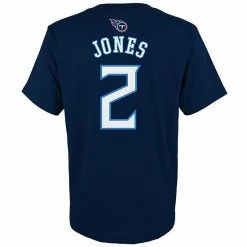 Outerstuff Youth Julio Jones Navy Tennessee Titans Mainliner Player Name & Number T-Shirt -Outerstuff shop unnamed file 3247