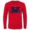 Outerstuff Youth Red Washington Capitals Authentic Pro Secondary Logo Long Sleeve T-Shirt
