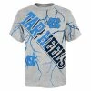Outerstuff Youth Ash North Carolina Tar Heels Highlight Lightning Print T-Shirt 2 Outerstuff Youth Ash North Carolina Tar Heels Highlight Lightning Print T-Shirt -Outerstuff shop unnamed file 3315