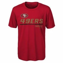 Outerstuff Youth Scarlet San Francisco 49ers Engaged T-Shirt