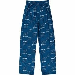 Outerstuff Detroit Lions Youth All Over Print Lounge Pants - Light Blue