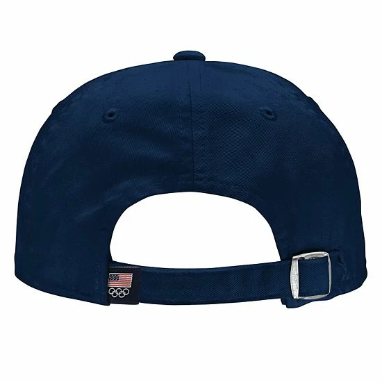 Outerstuff Navy Team USA Stacked Logo Pride Month Adjustable Hat 6 Outerstuff Navy Team USA Stacked Logo Pride Month Adjustable Hat - Image 4