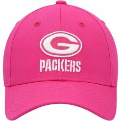 Outerstuff Girls Youth Pink Green Bay Packers Structured Adjustable Hat -Outerstuff shop unnamed file 3396