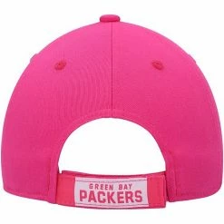 Outerstuff Girls Youth Pink Green Bay Packers Structured Adjustable Hat -Outerstuff shop unnamed file 3398