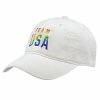 Outerstuff White Team USA Stacked Logo Pride Month Adjustable Hat -Outerstuff shop unnamed file 3423