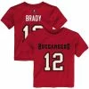 Outerstuff Toddler Tom Brady Red Tampa Bay Buccaneers Mainliner Player Name & Number T-Shirt -Outerstuff shop unnamed file 3439
