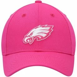 Outerstuff Girls Youth Pink Philadelphia Eagles Structured Adjustable Hat -Outerstuff shop unnamed file 3461