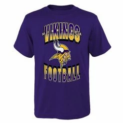Outerstuff Youth Purple Minnesota Vikings Forward Progress T-Shirt