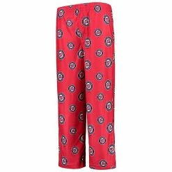 Outerstuff Youth Red Washington Nationals Team Color Printed Logo Pants