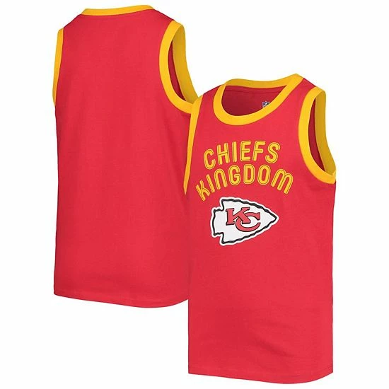 Outerstuff Youth Red Kansas City Chiefs Striker Tank Top 3 Outerstuff Youth Red Kansas City Chiefs Striker Tank Top