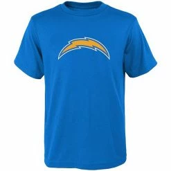 Outerstuff Youth Powder Blue Los Angeles Chargers Primary Logo T-Shirt