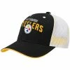 Outerstuff Preschool Black/White Pittsburgh Steelers Core Lockup Mesh Back Snapback Hat -Outerstuff shop unnamed file 3559