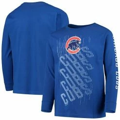 Outerstuff Youth Royal Chicago Cubs Score Long Sleeve T-Shirt