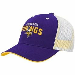 Outerstuff Youth Purple Minnesota Vikings Core Lockup Snapback Hat