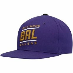 Outerstuff Youth Purple Baltimore Ravens Team Code Adjustable Snapback Hat