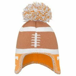 Outerstuff Youth Brown Tennessee Volunteers Football Head Knit Hat With Pom -Outerstuff shop unnamed file 3577