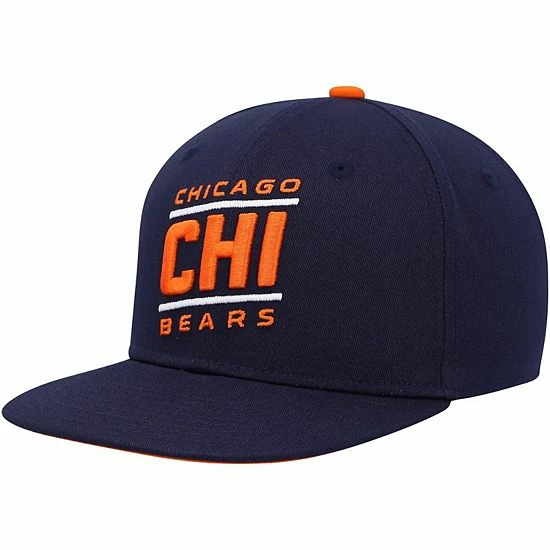 Outerstuff Youth Navy Chicago Bears Team Code Adjustable Snapback Hat 3 Outerstuff Youth Navy Chicago Bears Team Code Adjustable Snapback Hat