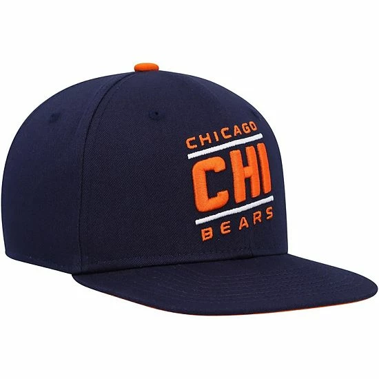 Outerstuff Youth Navy Chicago Bears Team Code Adjustable Snapback Hat 5 Outerstuff Youth Navy Chicago Bears Team Code Adjustable Snapback Hat - Image 3