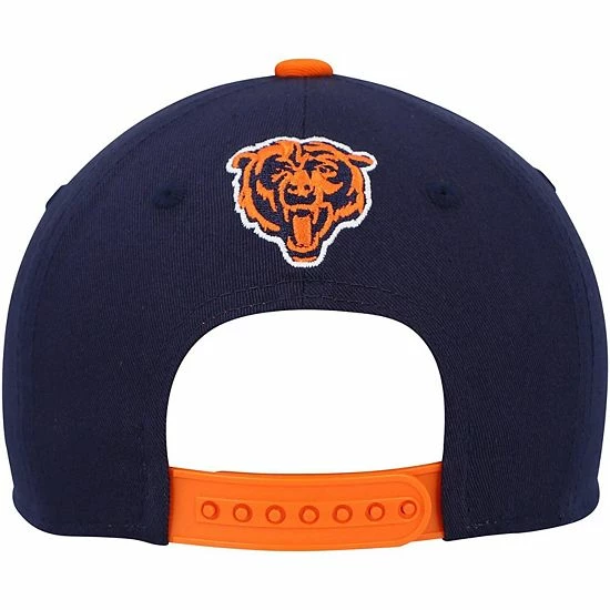 Outerstuff Youth Navy Chicago Bears Team Code Adjustable Snapback Hat 6 Outerstuff Youth Navy Chicago Bears Team Code Adjustable Snapback Hat - Image 4