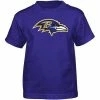 Outerstuff Preschool Purple Baltimore Ravens Team Logo Short Sleeve T-Shirt