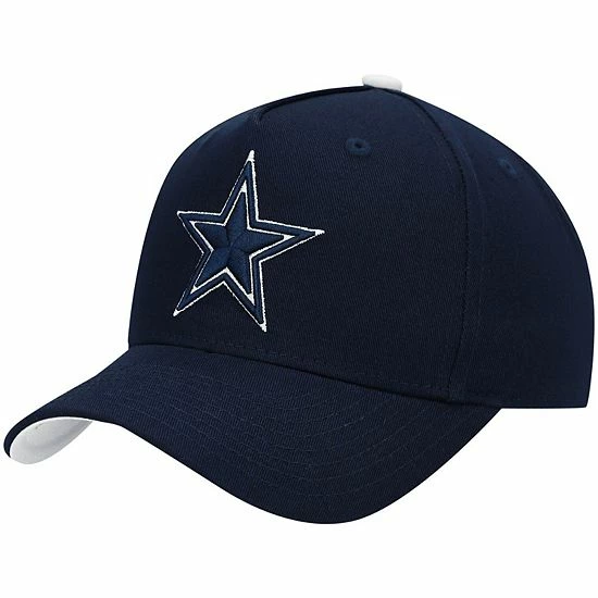 Outerstuff Youth Navy Dallas Cowboys Team Snapback Hat 4 Outerstuff Youth Navy Dallas Cowboys Team Snapback Hat - Image 2