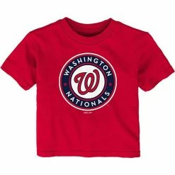 Outerstuff Infant Red Washington Nationals Team Primary Logo T-Shirt