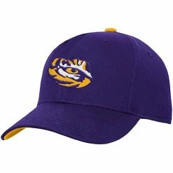 Outerstuff Youth Purple LSU Tigers Precurved Snapback Hat