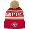 Outerstuff Preschool Scarlet San Francisco 49ers Jacquard Cuffed Knit Hat With Pom 1 Outerstuff Preschool Scarlet San Francisco 49ers Jacquard Cuffed Knit Hat With Pom -Outerstuff shop unnamed file 3694