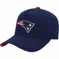 Outerstuff Youth Navy New England Patriots Pre-Curved Snapback Hat