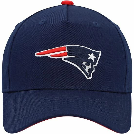 Outerstuff Youth Navy New England Patriots Pre-Curved Snapback Hat 5 Outerstuff Youth Navy New England Patriots Pre-Curved Snapback Hat - Image 3