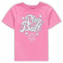 Outerstuff Preschool Pink Chicago Cubs Ball Girl T-Shirt -Outerstuff shop unnamed file 3710