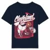 Outerstuff Toddler Navy Cleveland Guardians On The Fence T-Shirt