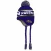 Outerstuff Preschool Purple/Black Baltimore Ravens Jacquard Tassel Knit Hat With Pom -Outerstuff shop unnamed file 3772