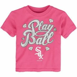 Outerstuff Toddler Pink Chicago White Sox Ball Girl T-Shirt