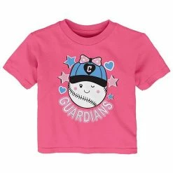 Outerstuff Infant Pink Cleveland Guardians Winky T-Shirt