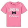 Outerstuff Girls Toddler Pink Michigan Wolverines Love My Team T-Shirt -Outerstuff shop unnamed file 3795